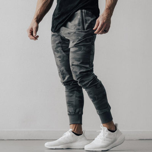 Pantalon cargo sportif pour hommes avec taille élastique et poches pratiques Chic und Stil