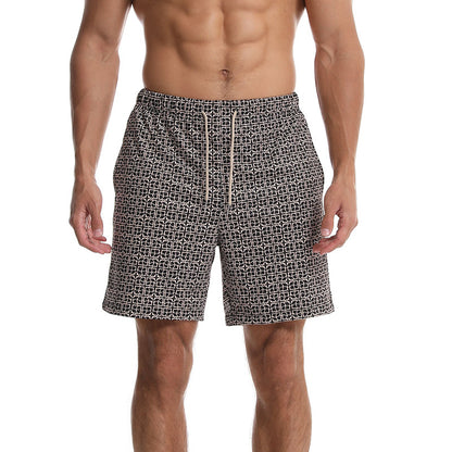 Shorts de bain pour hommes avec ceinture élastique et doublure intérieure confortable Chic und Stil