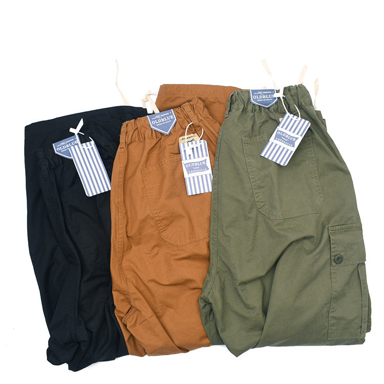 Cargo pants for women with elastic waist and practical side pockets Chic and Style