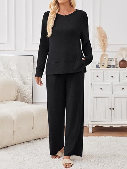 Dames ensemble lounge douillet à coupe ample Chic und Stil