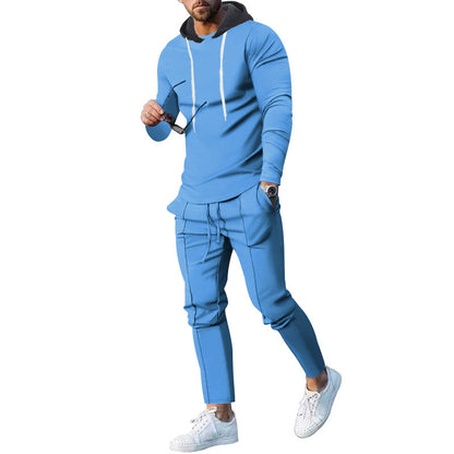 Men's sporty hoodie set with stylish jogger pants Chic and Style