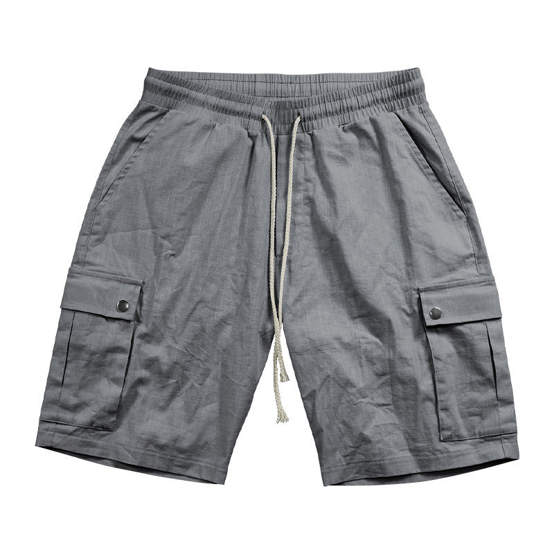 Shorts Cargo pratiques pour hommes avec une taille élastique et des poches polyvalentes Chic und Stil