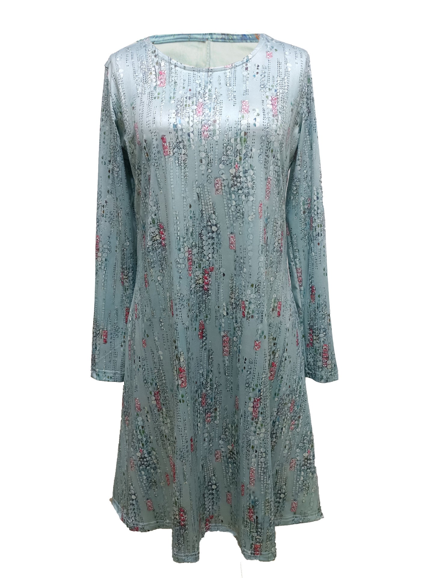 Robe A-ligne pour femmes avec un délicat motif floral Chic und Stil