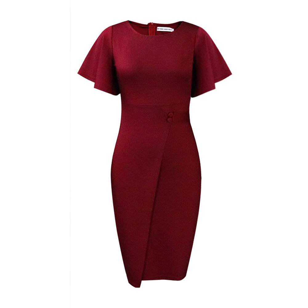 Robes élégantes pour dames avec des manches à volants et une silhouette cintrée Chic und Stil