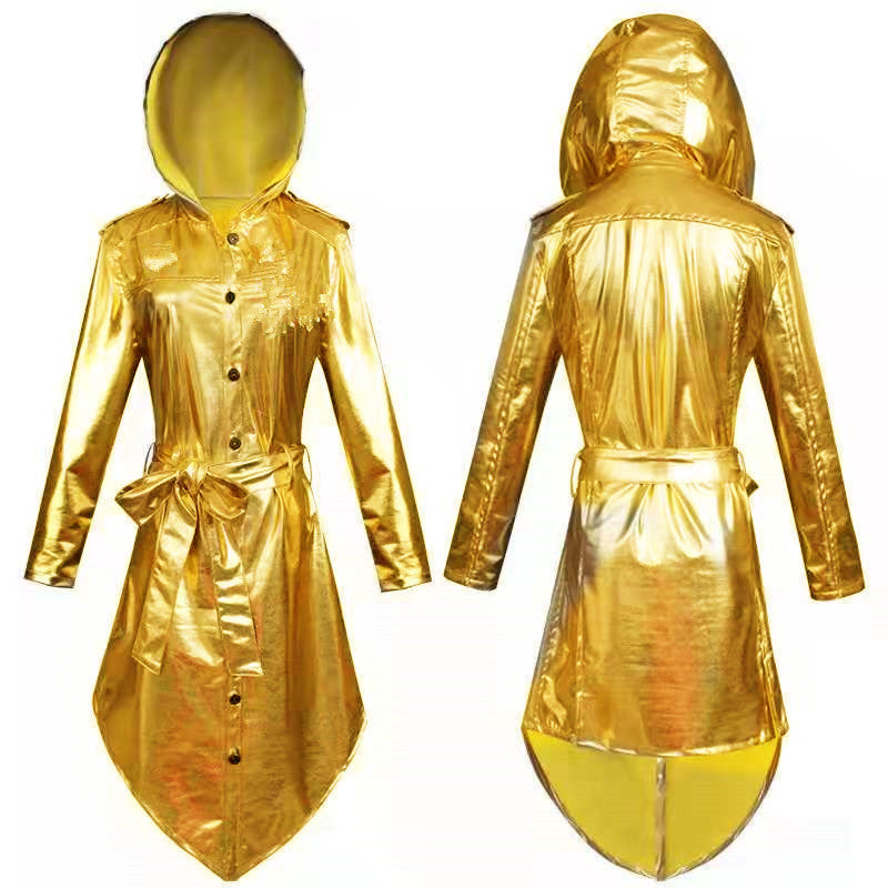 Dames Brillante Cape Town Veste avec Capuche et Ceinture Ajustable Chic und Stil