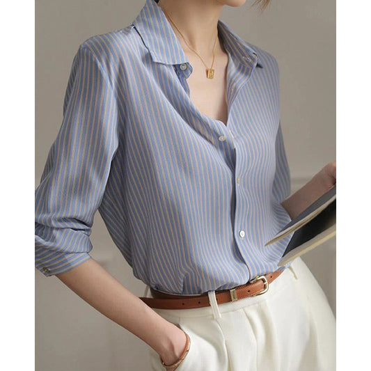 Chemisier à rayures pour femmes Chic und Stil