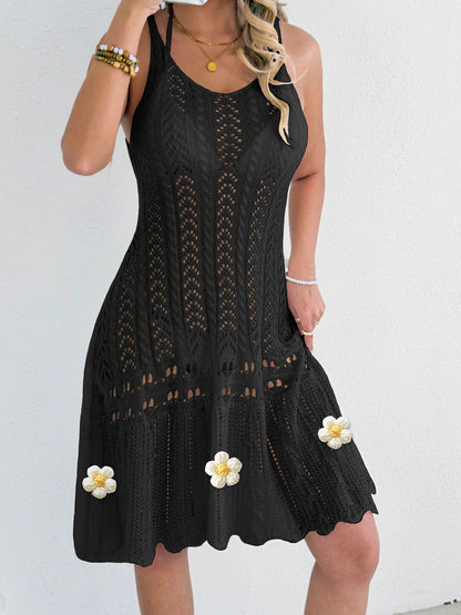 Robe de plage en crochet pour femmes Chic und Stil