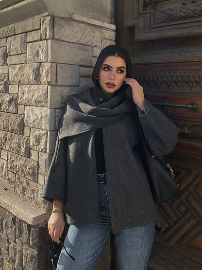 Dames élégante veste oversized Chic und Stil