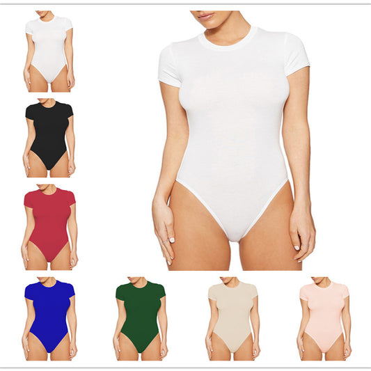 Women's bathing suit with short sleeves and high waist Chic and Style