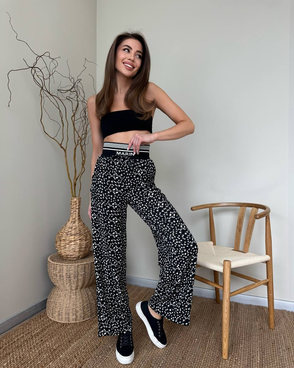 Chic and Style Leopard Print Lounge Pants for Women