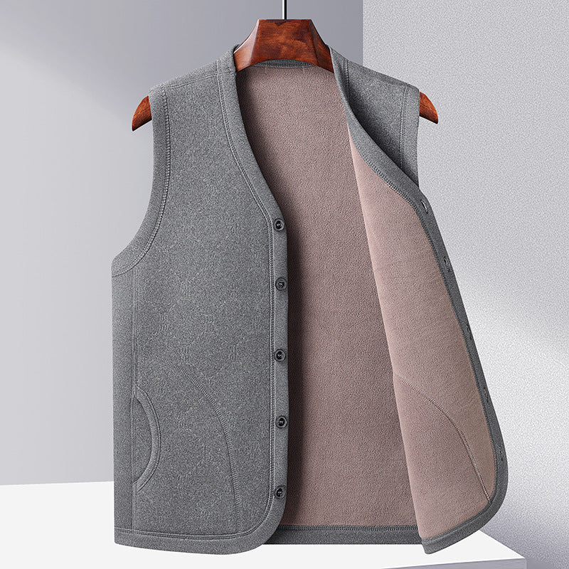 Dames Gilet en Tricot Modèle avec Boutons Chic und Stil