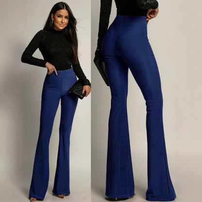 High-waisted flared pants for ladies Chic und Stil