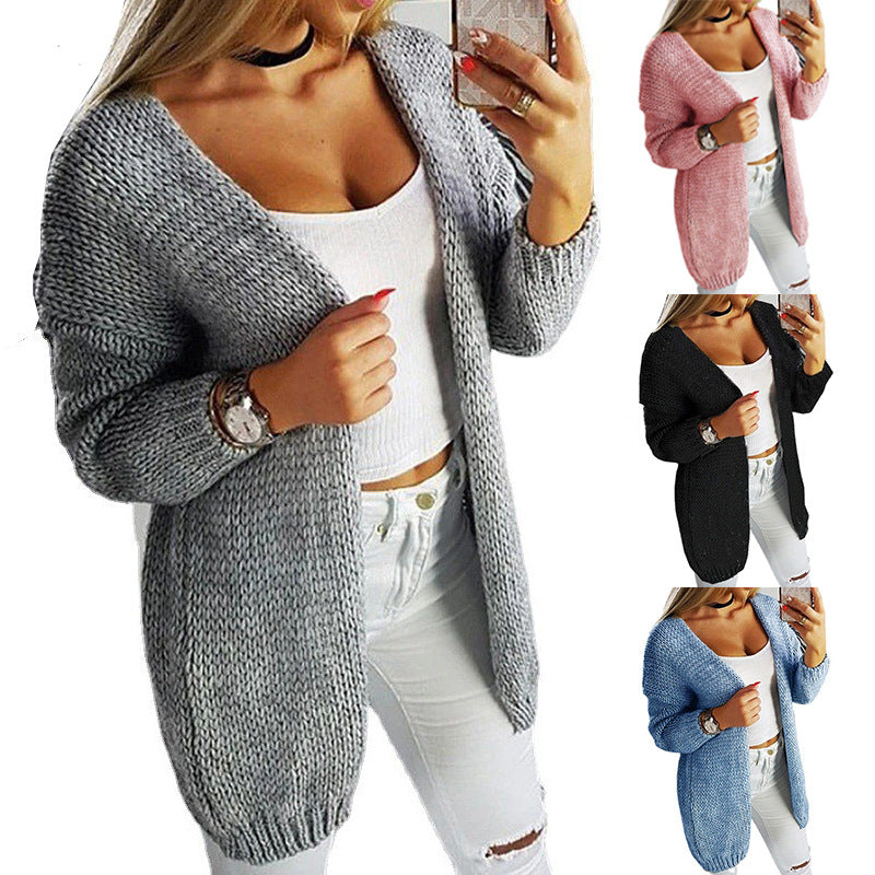 Cardigan en tricot décontracté pour femmes avec un matériau doux et une coupe décontractée Chic und Stil