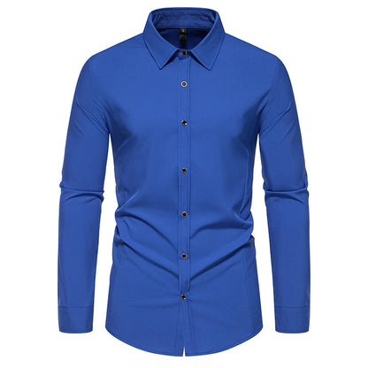 Chemise à manches longues tendance pour hommes avec une coupe élégante Chic und Stil