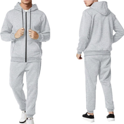 Costume de loisirs sportif pour hommes avec poches pratiques et fermeture éclair Chic und Stil