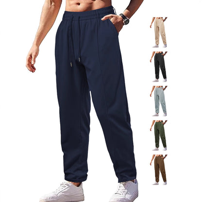 Functional leisure pants for men with elastic waist and practical side pockets Chic and Style