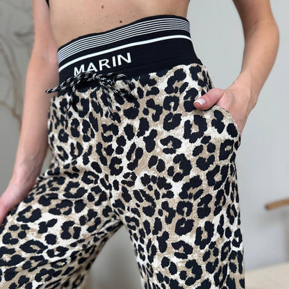 Chic and Style Leopard Print Lounge Pants for Women