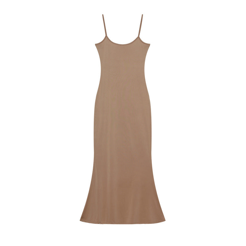 Ladies Elegant Slip Maxi Dress Chic and Style