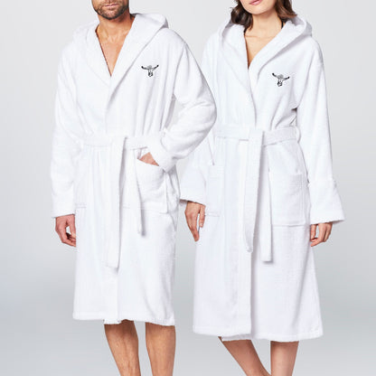 Comfortable women’s robe with hood and pockets Chic and Style