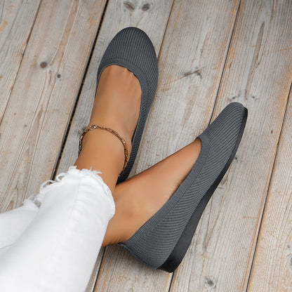Ballerines élégantes et confortables pour dames avec tige respirante Chic und Stil