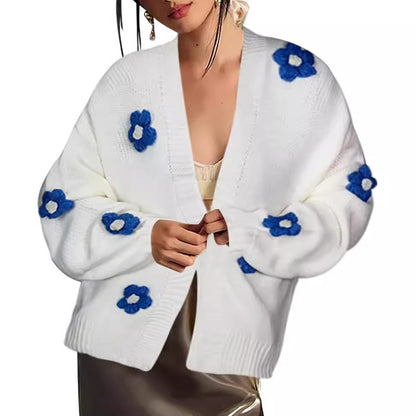 Dames gilet avec appliques florales Chic und Stil