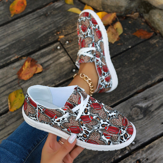Baskets à enfiler pour femmes avec motif baseball Chic und Stil