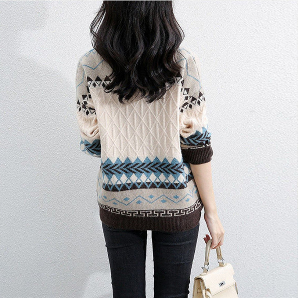 Dames Pull en Tricot Oversize Chic und Stil