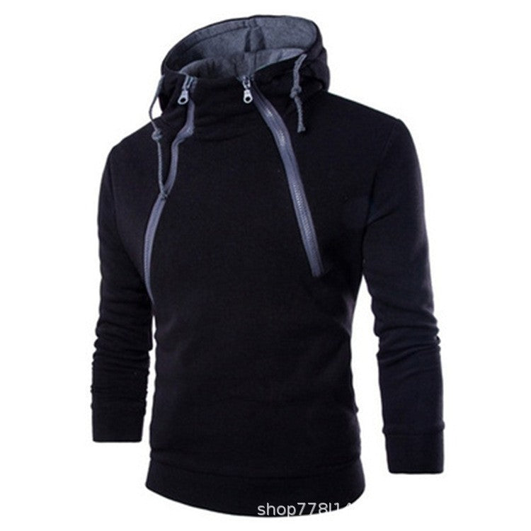 Hommes moderne sweat à capuche avec pratique fermeture éclair Chic und Stil