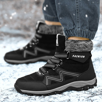 Bottes d'hiver pour femmes avec doublure isolante et construction de semelle antidérapante Chic und Stil