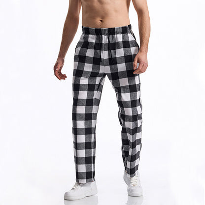 Men's flannel pajama pants Chic und Stil