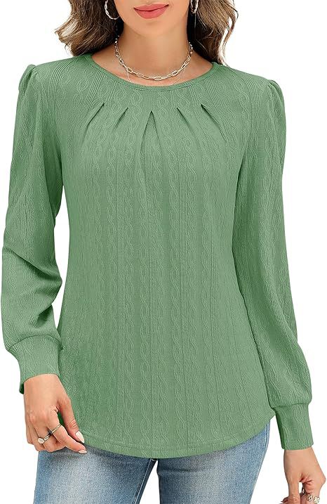 Dames Blouse stylée avec drapé décoratif Chic und Stil