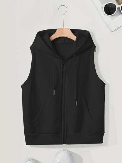 Veste à capuche sportive pour dames avec fermeture éclair et poches pratiques Chic und Stil