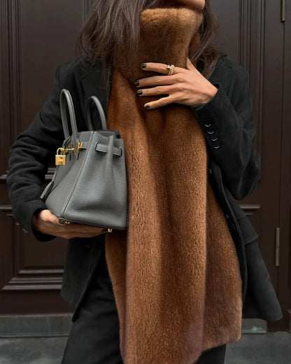 Dames Écharpe élégante et douce en matériau de haute qualité Chic und Stil