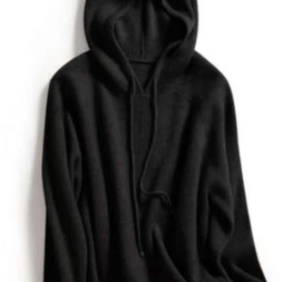 Sweat à capuche tricoté surdimensionné confortable Chic und Stil