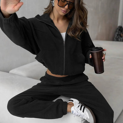 Combinaison confortable et à la mode pour femmes avec un décolleté en V profond Chic und Stil