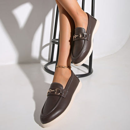 Bottines élégantes pour femmes avec détail de boucle à la mode Chic und Stil