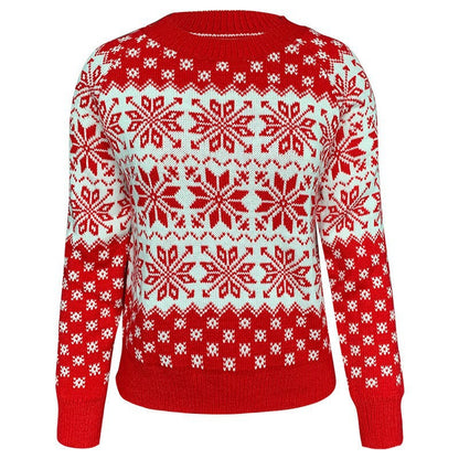 Pull d'hiver pour femmes avec motif folklorique Chic und Stil