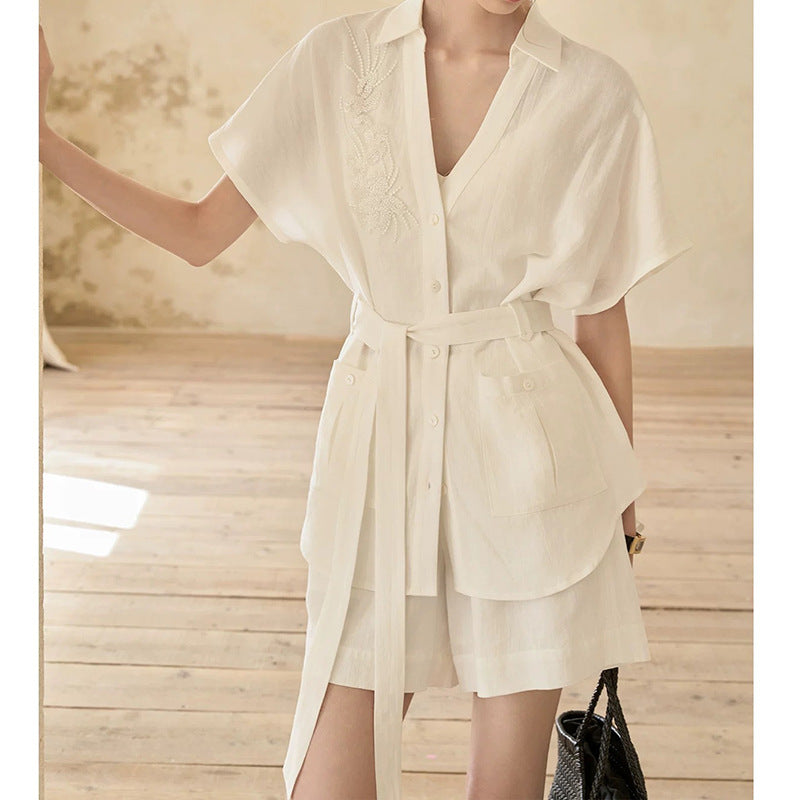 Set Jupe Mini Utility Ajustée pour Femme Chic und Stil