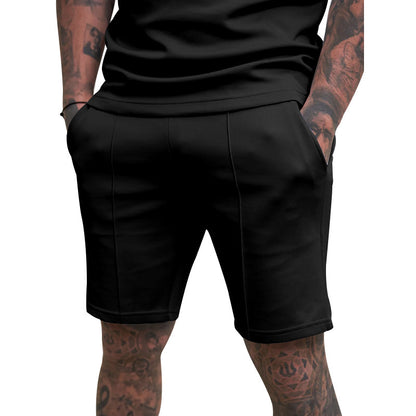 Pantalons de loisirs confortables pour hommes avec poches latérales et taille élastique Chic und Stil