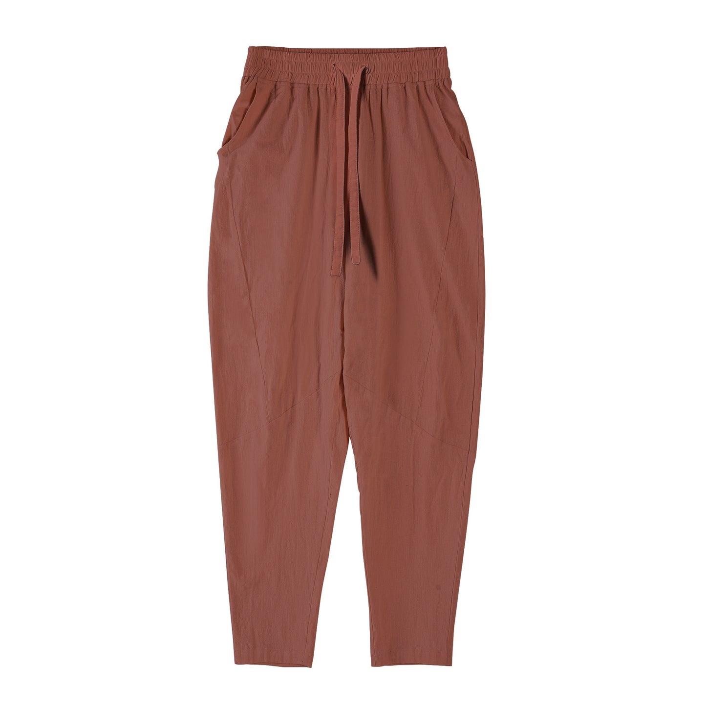 Light casual pants for men with elastic waist and practical side pockets Chic and Style