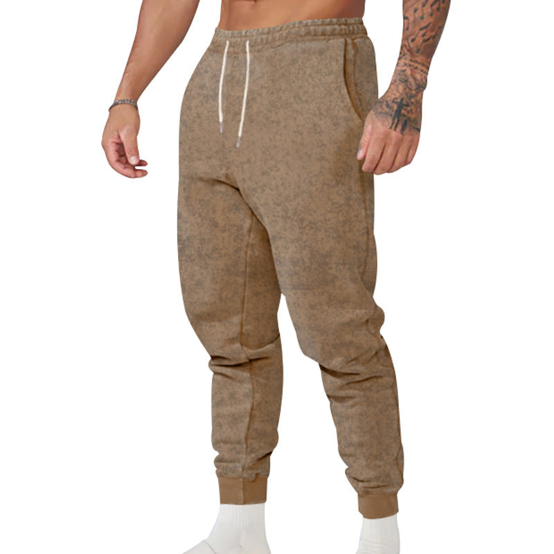 Comfortable sweatpants for men with elastic waist and sporty style Chic and Style
