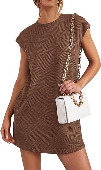 Robe de loisirs pour femmes avec un motif graphique moderne Chic und Stil