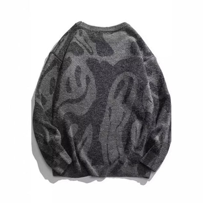 Pull décontracté pour femmes avec imprimé moderne et coupe ample Chic und Stil