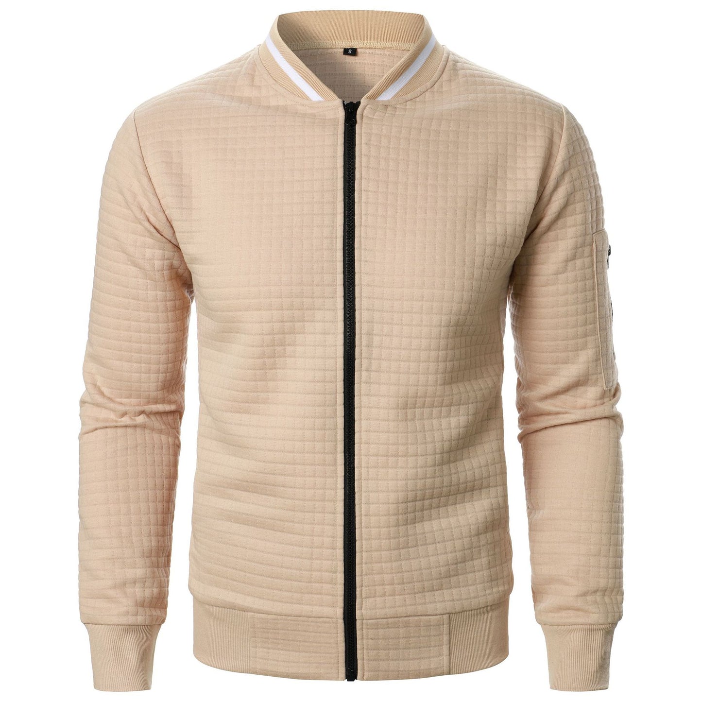 Veste de sport pour homme avec un design structuré innovant Chic und Stil