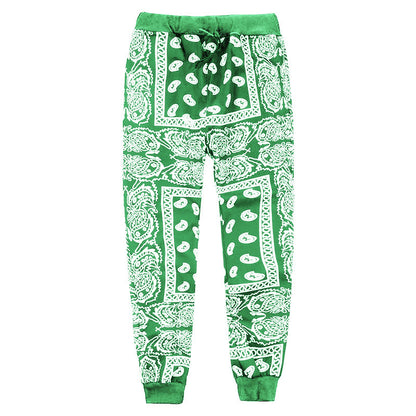 Pantalon de jogging décontracté pour hommes avec motif bandana unique Chic und Stil