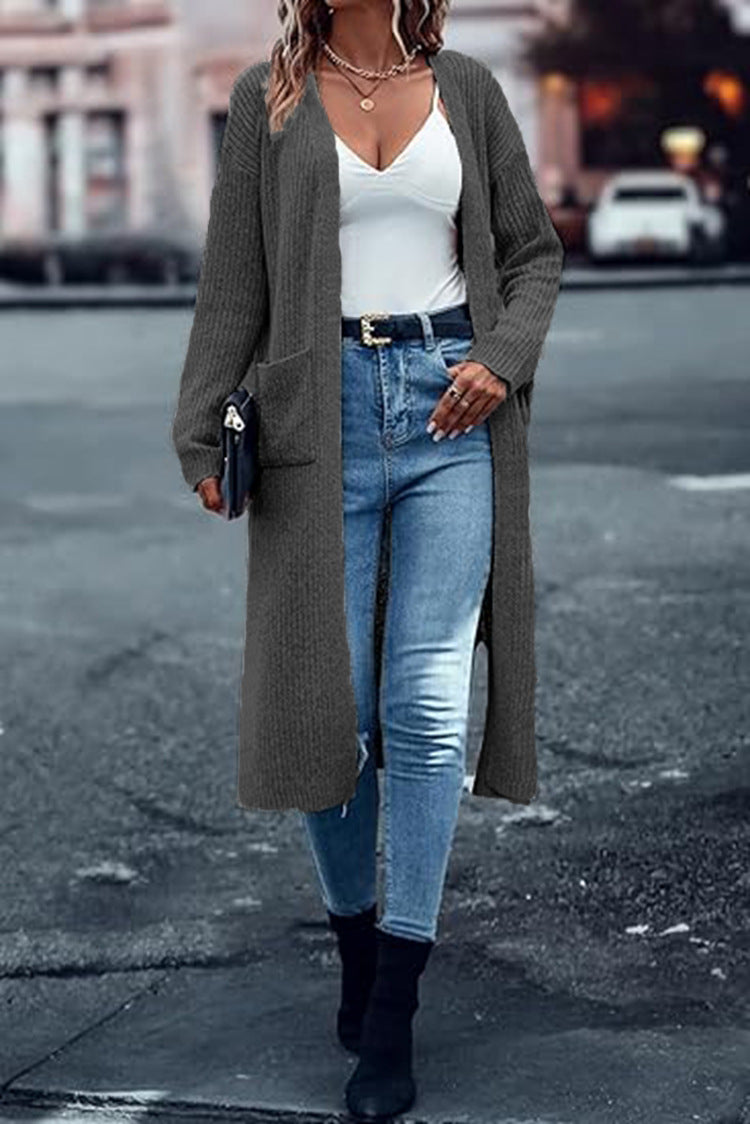 Dames Cardigan long Chic und Stil