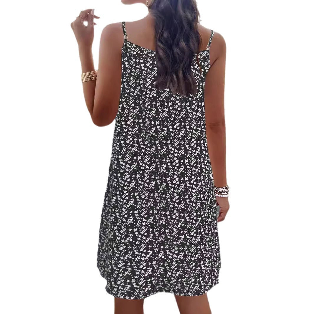 Femmes Robe Swing Imprimé Floral Chic und Stil
