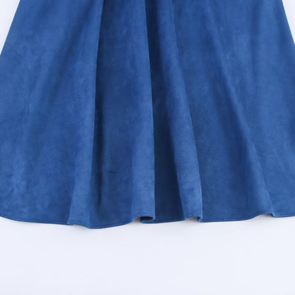 Robe maxi femme avec fente élégante et ceinture décorative Chic und Stil