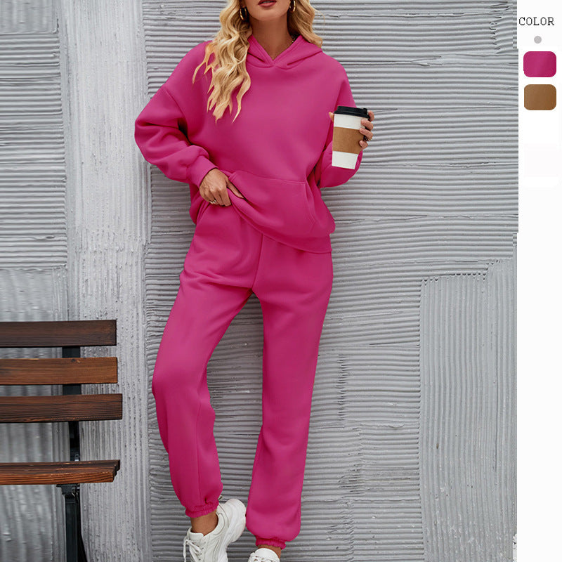 Chic and Style women's sports hoodie and jogger pants set