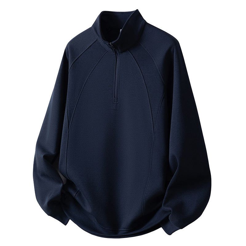 Dames Pull à demi-fermeture éclair sportif Chic und Stil